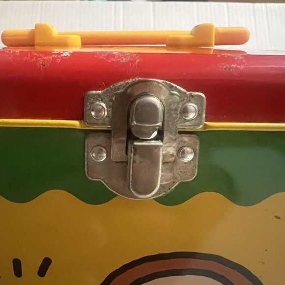 Sanrio Yellow Metal Toy Box with Monkey Design - Picture 6 of 10